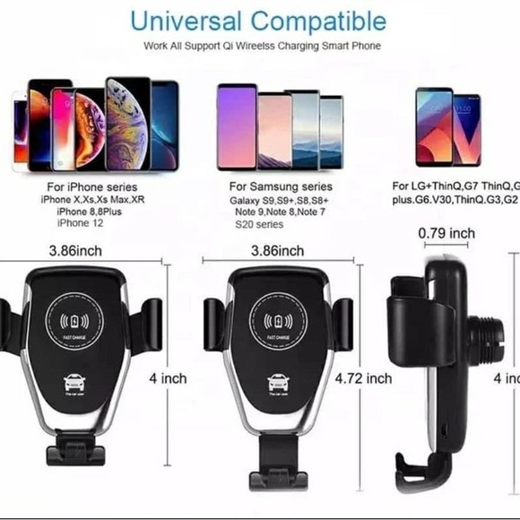 2022 Upgraded Kéviji Wireless Car Smart Fast Charger Holder - iPhone and Android - Picture 7 of 9